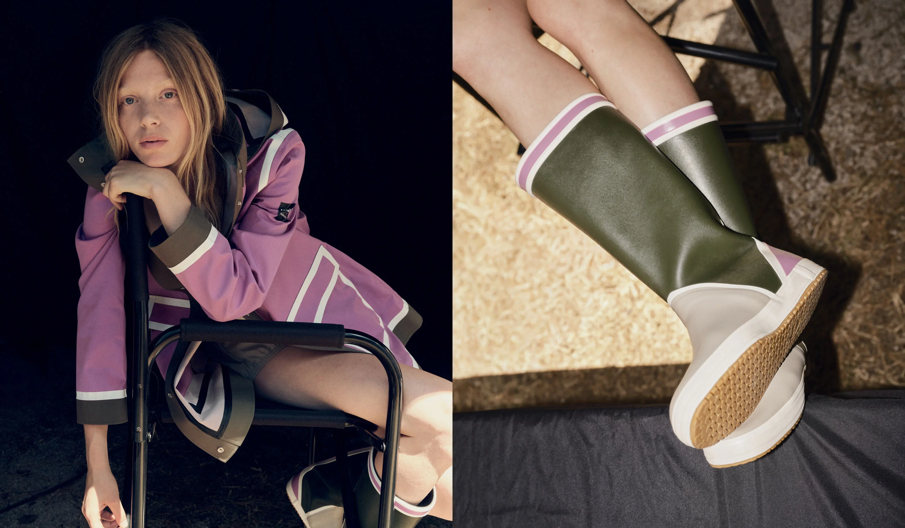 Aigle Parka von India Mahdavi mit trapezförmigem Schnitt